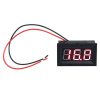 100V DC Voltmeter 2 wire Red Color
