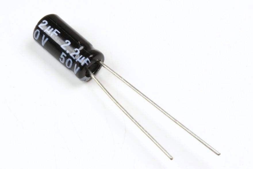 2.2uF-50V-Electrolytic-Capacitor